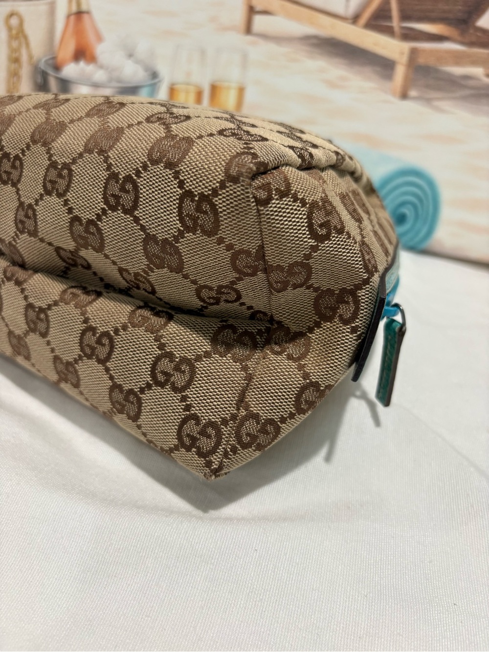 Authentic Gucci GG Canvas Mini Dome Handbag with Certificate - Picture 7 of 13